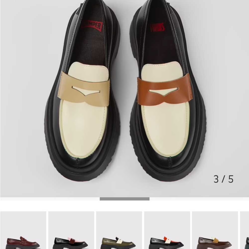 Camper Women’s Leather Loafers